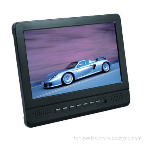 Smart home 7" HD multiple system LED TV with AV-in, FM radio on big promotionNew